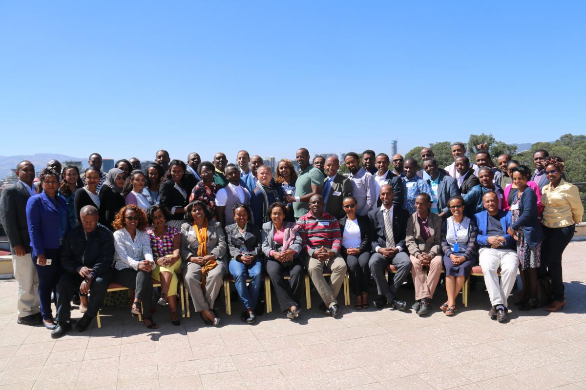 WHO Ethiopia conducts a team building “One team, one goal